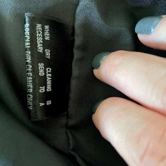 Mens Barneys leather Blazer - Picture 10 of 12